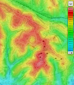 Topographie Sienne