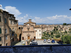 Vue depuis la place San Augustino