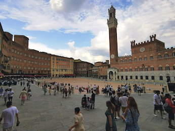 Piazza del Campo et Palazzio Pubblico